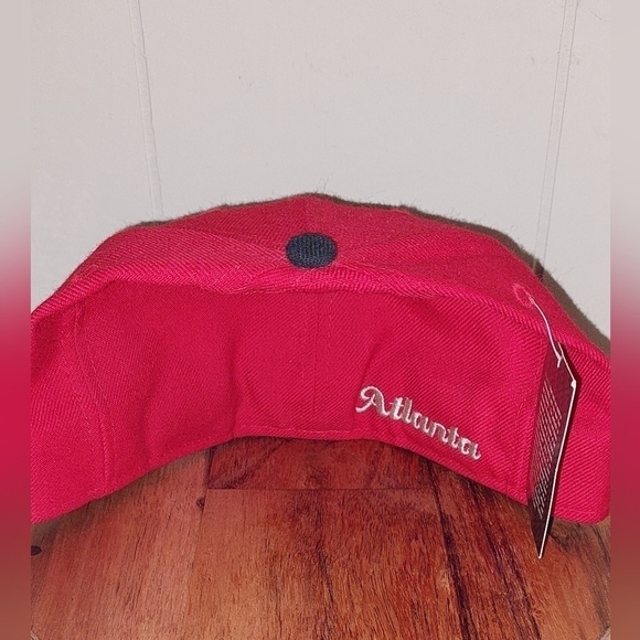 NWT Rare New Era Atlanta Backwoods Logo Fitted Baseball Hat - Picture 7 of 11